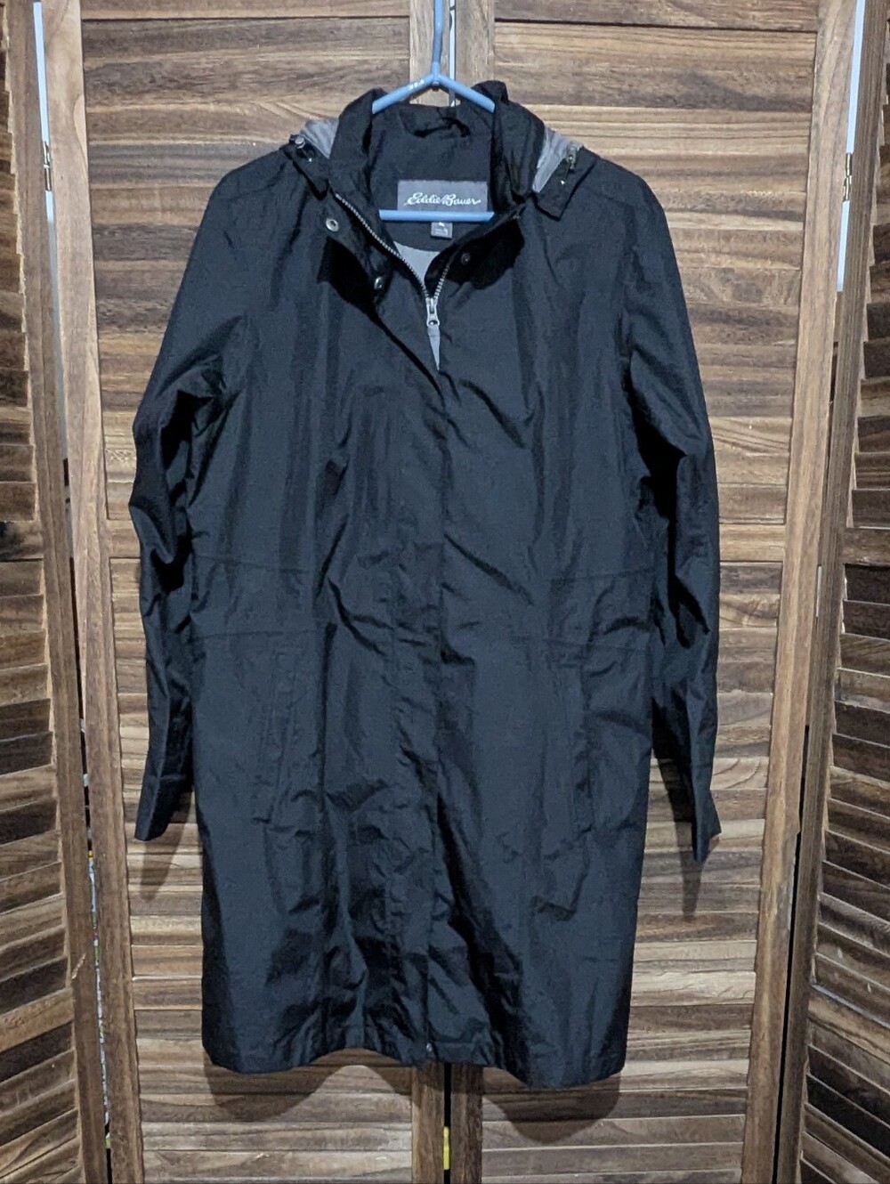 Eddie Bauer Girl on the Go Waterproof Trench Coat – Black